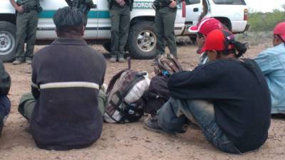 Los menores hondureños viajaban tanto solos como acompañados.