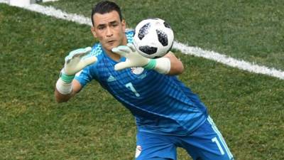 Essam El Hadary a sus 45 años de edad es el jugador con más años en jugar un Mundial. FOTO AFP- Mark RALSTON