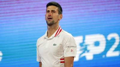 Novak Djokovic, tenista número uno del mundo, quedó eliminado este sábado ante su público. Foto AFP.