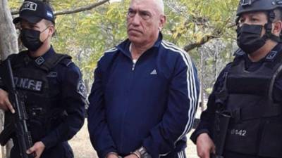Juan Carlos “El Tigre Bonilla” al momento de su detención.