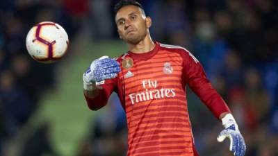 El portero tico Keylor Navas llegó al Real Madrid en el 2014.