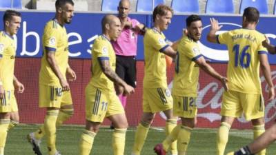 Negredo se encargó de abrir el marcador ante Huesca.