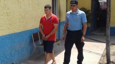 Luis Alonso Bonilla Cardona fue detenido en la colonia Suazo Córdova de El Progreso, Yoro.