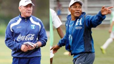Carlos Tábora o José Valladares, uno de ellos sería el entrenador interino de la Selección de Honduras.