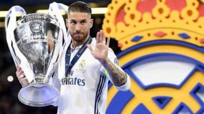 Sergio Ramos se convirtió en leyenda del Real Madrid. Es el madridista con más títulos. Foto EFE