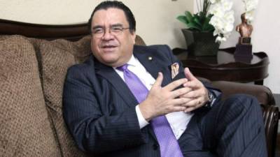 Arturo Corrales, canciller de Honduras.