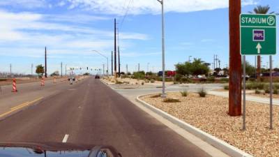 La ciudad de Phoenix, en Arizona, tendrá un clima caluroso para el día del partido. Foto Ronald Aceituno/Enviado Especial