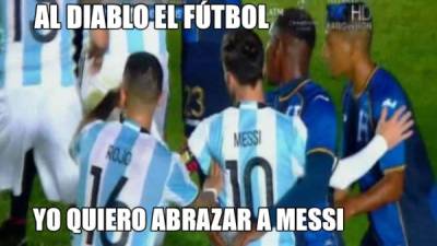 El partido amistoso entre Argentina y Honduras dejó divertidos memes. Mira los mejores.