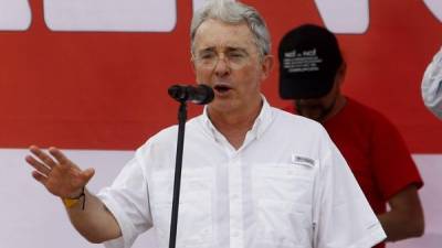 El senador y expresidente colombiano (2002-2010), Álvaro Uribe. EFE/Archivo