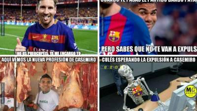Las redes sociales se han inundado con memes tras la victoria del Barcelona sobre el Real Madrid con un gol de Messi en el tiempo de descuento.
