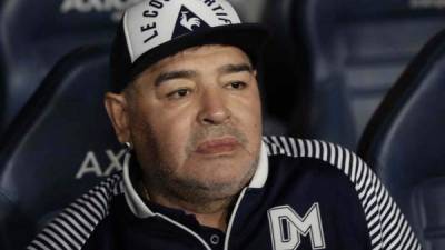 Diego Maradona murió en noviembre del 2020. Foto AFP.