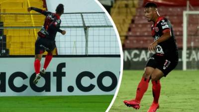 Alex López lideró la remontada del Alajuelense ante Saprissa y marcó un golazo.