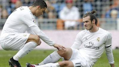 Cristiano Ronaldo y Gareth Bale no se entrenaron en la última sesión.