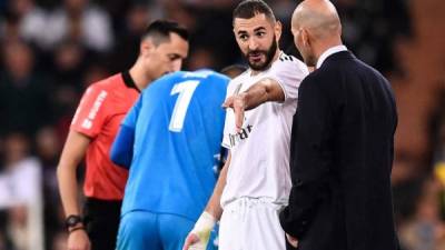 Zidane apostará por Benzema, quien es uno de los goleadores del Real Madrid. Foto AFP.