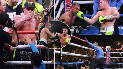 El peleador mexicano Saúl 'Canelo' Álvarez logró el título de los semipesados con un un increíble golpe sobre el ruso Sergei Kovalev en el MGM Grand de Las Vegas.