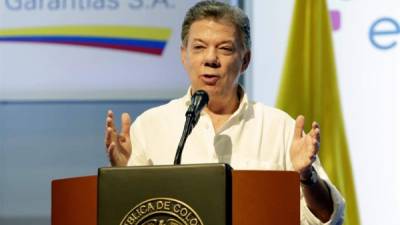 El presidente de Colombia, Juan Manuel Santos. EFE/Archivo