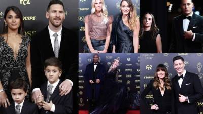 Las imágenes de la llegada de las estrellas del fútbol mundial a la Alfombra Roja para la Gala del Balón de Oro 2019 en el prestigioso Teatro de Chatelet de París.