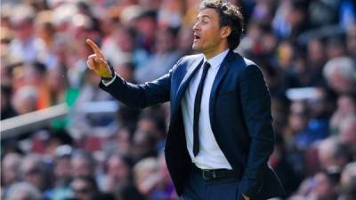 Luis Enrique y el Barcelona son líderes en España.