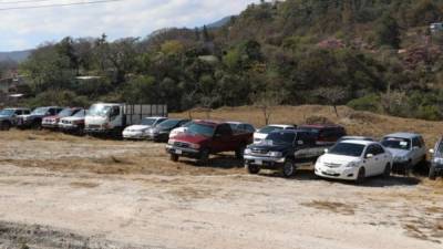 Los automotores fueron localizados en diferentes sectores del país.