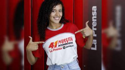 Así luce la camisa oficial de la 41 edición de la Maratón de Diario LA PRENSA.