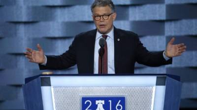 En la imagen, el senador demócrata Al Franken. EFE/Archivo