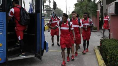 Jugadores del Vida la mañana de este miércoles. Foto Javier Rosales