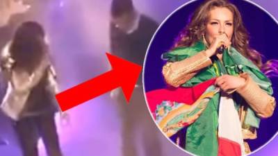 La semana pasada resurgió un video de la cantante mexicana en la que, en pleno concierto, baja a un fan del escenario, ¿qué pasó realmente?