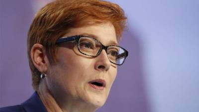 La ministra australiana de Defensa, Marise Payne. EFE/Archivo