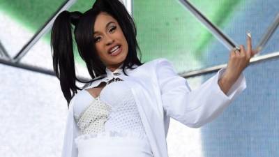 La cantante estadounidense Cardi B. Foto archivo AFP.