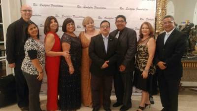 Padre José Vicente Nacher, Reyna Patricia, María Milla, Rose Mary Pell, Perla Quezada, Juan Carlos Ortega, Leonel Mendieta, Ana Bessy del Río y Jorge Ramírez.