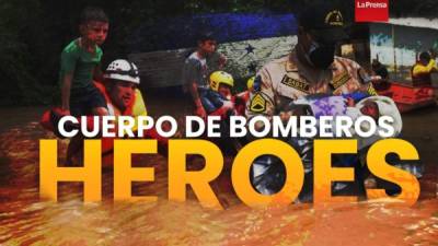 77 bomberos a nivel nacional perdieron todo a causa de Eta e Iota; de ellos, 75 en la zona norte y dos en Tegucigalpa, capital de Honduras.