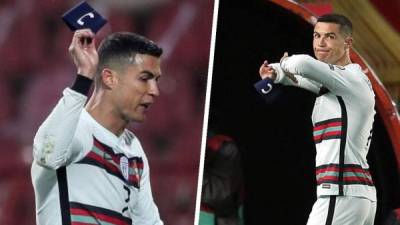 El brazalete de Cristiano Ronaldo fue subastado por 75 mil dólares para el tratamiento de un bebe con problemas en la espina dorsal.