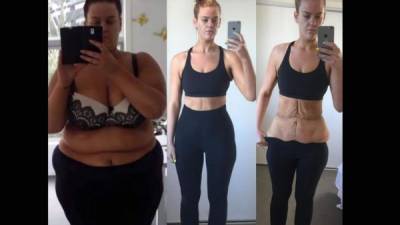 Una estilista y maquilladora neozelandesa, Simone Pretscherer Anderson, decidió publicar en Instagram su progreso: cómo pasó de 169 kilos (372 libras) a 83.85 (185 libras) en sólo once meses.