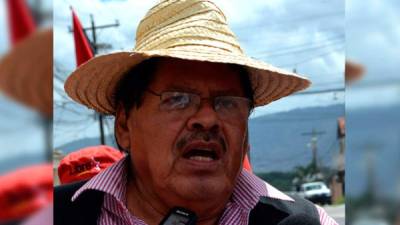 Rafael Alegría, dirigente campesino y exdiputado por Libre en el Congreso Nacional.