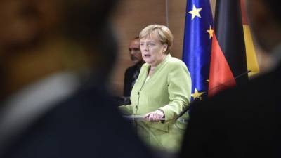 La canciller alemana, Angela Merkel. AFP