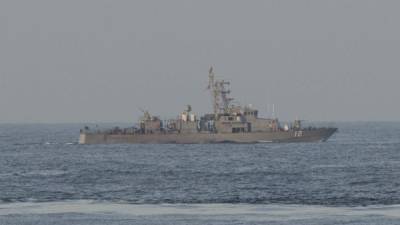 El barco USS Thunderbolt en el Golfo Pérsico. Archivo: EFE/Departamento de Defensa de EUA