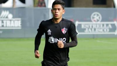 Cristian Cálix no pudo debutar con el primer equipo del Atlas y se va a Estados Unidos.