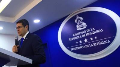 El presidente hondureño Juan Orlando Hernández destacó el crecimiento de la economía hondureña y pidió a la oposición no desestabilizar el clima del país.
