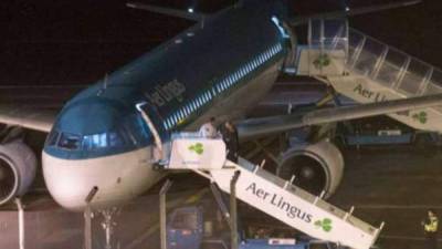 El vuelo de Air Lingus tuvo que realizar un aterrizaje de emergencia tras el incidente.