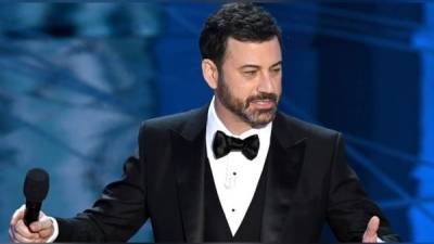 'Salí del escenario y un minuto después, dos estructuras gigantes se desplomaron' comentó Kimmel.