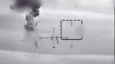 Imagenes captadas del video generado desde el helicóptero Apache.