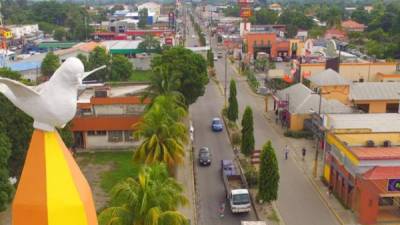 Imagen de archivo de una de las ciudades de Yoro.