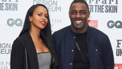 Idris Elba (d) y Sabrina Dhowre se comprometieron después de siete mese de relación.// Foto archivo/AFP.