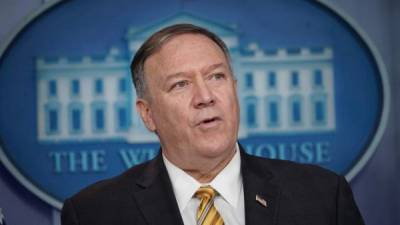 Mike Pompeo, Secretario de Estado de los Estados Unidos.