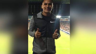 Denil Maldonado, de 21 años, debutó profesionalmente el 6 de septiembre de 2015 con Motagua.