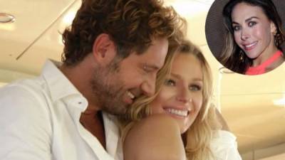 Gabriel Soto e Irina Baeva trabajan juntos en 'Soltero con hijos'.