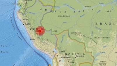 El sismo ocurrió en Arequipa.