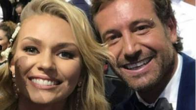 Irina Baeva estuvo con Gabriel Soto el set de 'El Gordo y La Flaca' el día del malentendido entre el actor y los presentadores del programa.