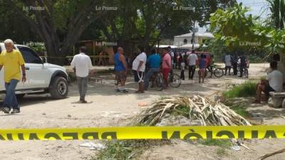 Vecinos se mostraron sorprendidos por el hecho violento.