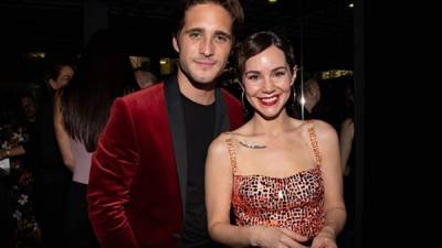 Diego Boneta y Camila Sodi durante la premiere de Luis Miguel, la serie. Foto archivo.